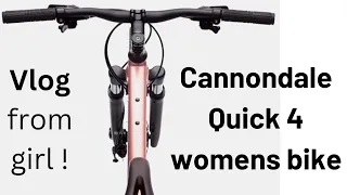 My First CANNONDALE QUICK 4 🚴🏻‍♀️WOMENS BIKE from BICYCLE STORE 🛒