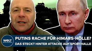 UKRAINE-KRIEG: Putins Rache für die Himars-Hölle? Das steckt hinter dem Angriff auf die Sporthalle