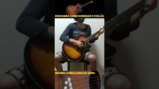 Música tocando em frente 🎵 Paula Fernandes 🎶 Como tocar violão 🎸 Toque sua primeira música 🎵 #shorts