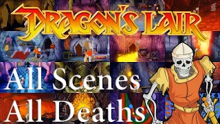DRAGON'S LAIR: All Scenes / All Deaths
