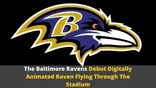 The Baltimore Ravens Debut Digitally Animated Raven