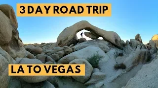 3 day road trip | LA to Las Vegas | USA Travel Vlog