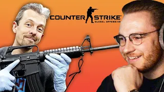 ohnepixel suprised by weapon experts reaction to CS guns