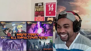 Naruto Storm 4: All Team Ultimate Jutsu | Linked Secret Techniques REACTION