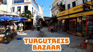 Bodrum Turgutreis Bazaar Walking Tour | (Muğla/Turkey)