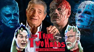 The Thing With Two Heads Episode 47: Hellraiser - Halloween Ends - Ted White - The Munsters - Dahmer