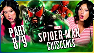 SPIDER-MAN REMASTERED CUTSCENES (Part 8/9) REACTION!