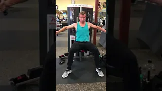 Seated Cable Chest Fly Machine