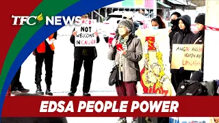 Fil-Canadians ginunita ang ika-38 anibersaryo ng EDSA People Power | TFC News British Columbia