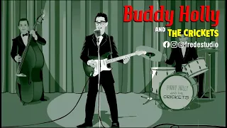 Buddy Holly - Animation Tribute (4K)
