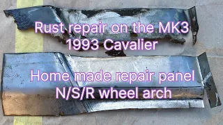 MK3 Cavalier rust repair series Part 1