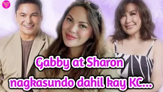 Sharon and Gabby nagkasundo para kay KC???