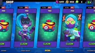 🥳 UPDATE GIFTS 🎁FREE GIFTS🎁😍- Brawl Stars concept