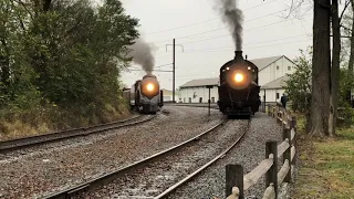 Strasburg Railroad 611 & 475 10/26/19.