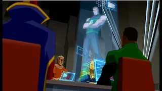 Hal Jordan & Jonh Stewart rejects Guy Gardner - Young Justice