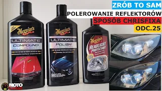 [Zrób to sam] Poleruje reflektory sposobem ChrisFixa Opel Vectra C  - Andrzeja MOTO Świat #25