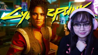 I Think I'm In Love | Cyberpunk 2077 Part 7 | First Playthrough | AGirlAndAGame