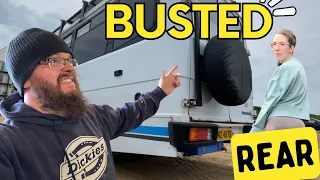 Busted Back Door Conundrum - Van Build Gets A MYSTERY BOX