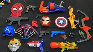 Glock pistol soft bullet gun machine gun collecting Nerf pistol gun review  M16 spider Water gun #80