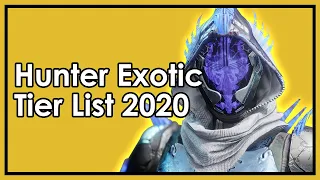Destiny 2 Season of Dawn: The Best & Worst Hunter Exotics - Tier List 2020