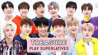 TREASURE Reveals Who's the Funniest, Who Says "I Love You" The Most, and More | Superlatives