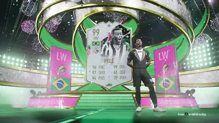 Shapeshifters Pele 99 SBC Completed on RTG Account - FIFA 23 Ultimate Team