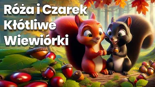 🐿️ Kłócące Się Wiewiórki 🐿️ Róża i Czarek 🥜🐿️ 🌰