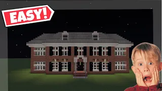 Minecraft Tutorial: How To Build The Home Alone House (EASY)