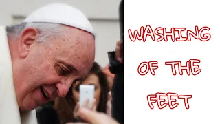 Pope Francis | Washing of the Feet | Maundy Thursday Service Live | TFRCC TV