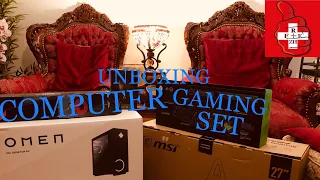 UNBOXING COMPUTER GAMING SET