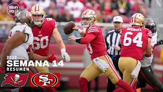 Tampa Bay Buccaneers vs. San Francisco 49ers  | Semana 14 NFL 2022 | Resumen Highlights | 11 Dic, 22