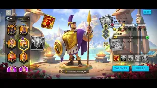 Almost maxed Martel from 2591 Golden Keys ||| Rise of Kingdoms