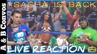 Sasha Banks Returns to SmackDown - LIVE REACTION | Smackdown Live 7/30/21