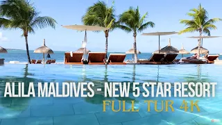 ALILA MALDIVES | 5-star resort - archipelago's Raa Atoll (full tour in 4K)