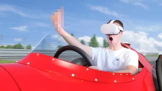 Idiot Tries VR Racing