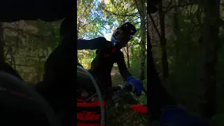 Crash! - KTM 350 XC-F