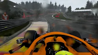 Recreating F1 Crashes - Lando Norris Spa