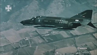 German F-4F Phantom II fire exercise in Sardinia (1975)