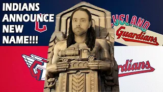 BREAKING: Cleveland Indians Announce NEW NAME CHANGE For 2022 - The GUARDIANS!!