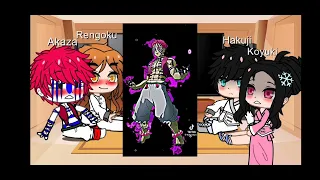 Akaza, Rengoku, Hakuji y Koyoki reacciona al futuro (Schipp) 💐✨