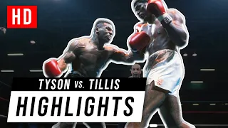 Mike Tyson -v- James "Quick" Tillis -  1986 (highlights)