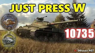 World of Tanks - Object 907 - 11K Damage 8 Kills - JUST PRESS W!