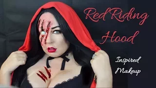 Red Riding Hood Inspired Makeup #31daysofhalloween2017