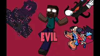 FRIDAY NIGHT FUNKIN MOD CORRUPTED herobrine vs evil bf FINAL