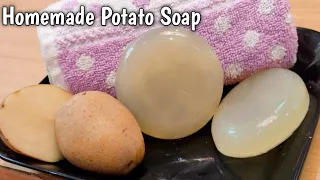 Skin Whitening Potato Soap Recipe | Potato Soap for Fair, Glowing and Spotless Skin Permanently