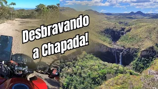 Ep. 2 Viagem de CB Twister p/ Chapada dos Veadeiros | Trilhas & Cachoeiras