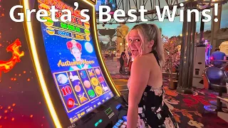 Greta's BEST Slot Machine Wins! (OVER 2 HOURS)