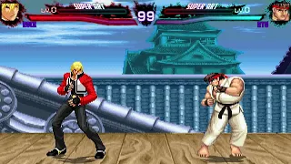 Rock Howard vs. Street Fighter 2