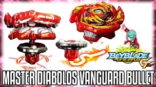 MASTER DIABOLOS VANGUARD BULLET BEYBLADE BURST GT GACHI RISE COMBO MARATHON BATTLES