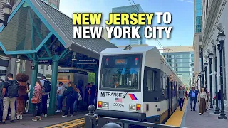 New Jersey Jersey City to Midtown Manhattan LIVE on Tuesday & NY Waterway Ferry Ride (May 7, 2024)